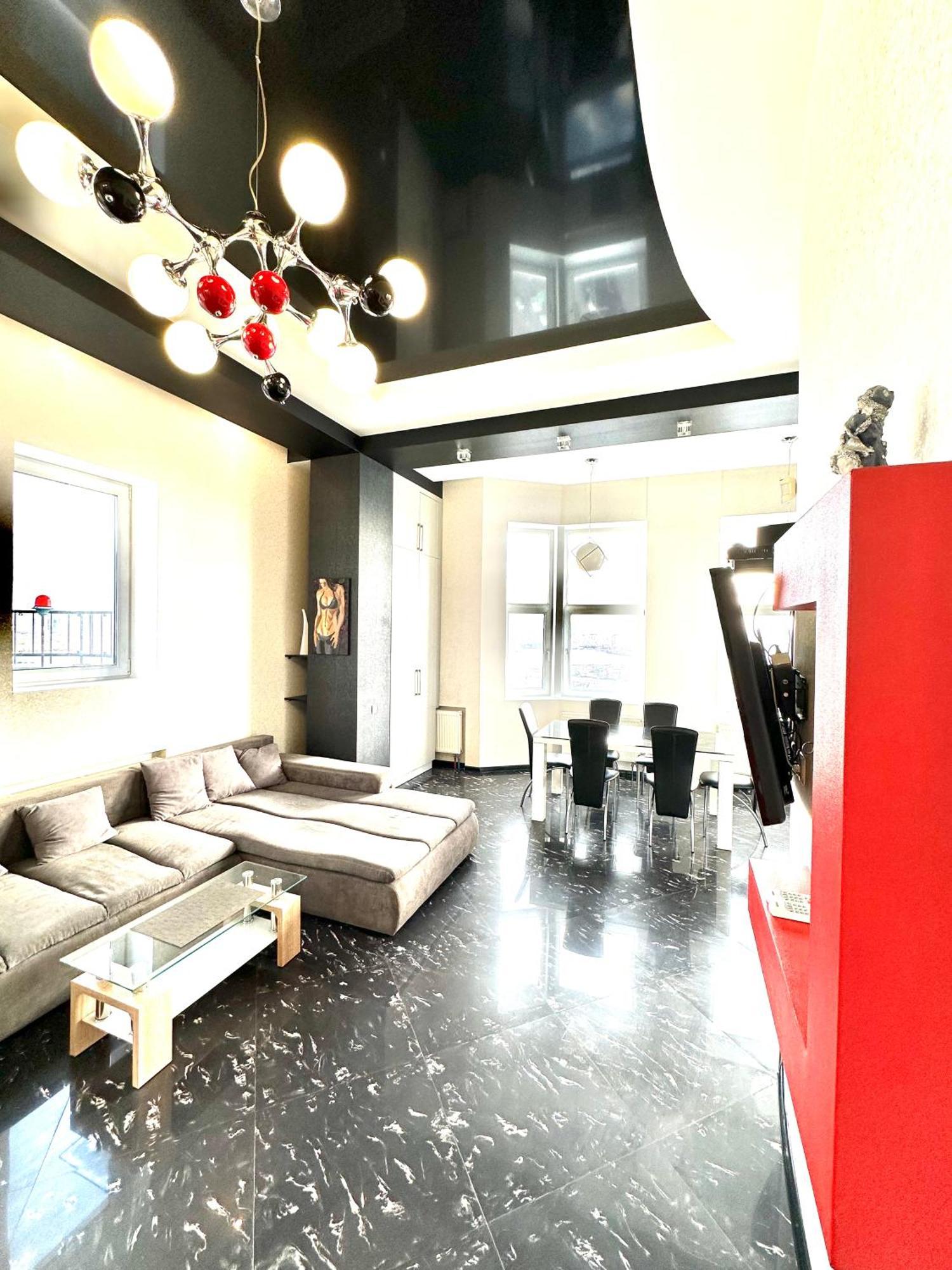 Penthouse Apartment Panoramic View Kiev Luaran gambar